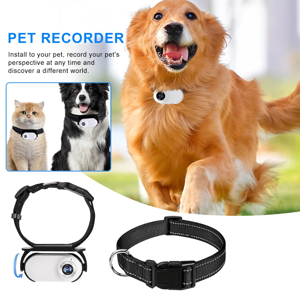 PetCamGo 1080P Mini Action Cam – Portable HD Pet & Sports Recorder